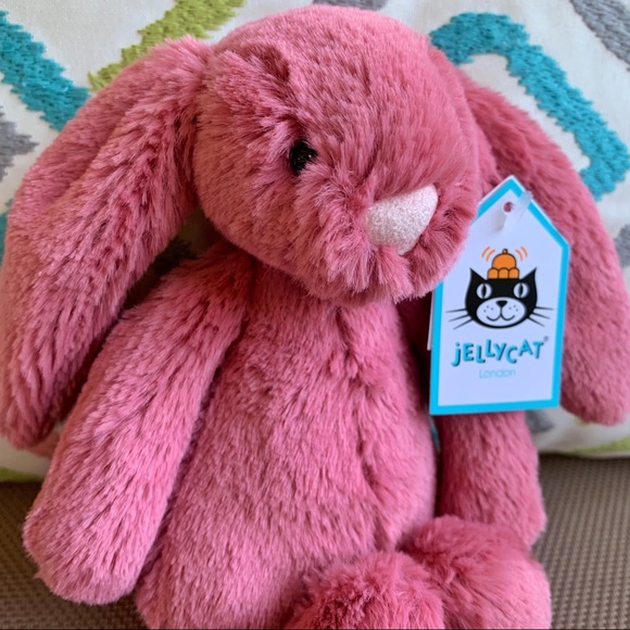 jellycat tulip pink bunny doll